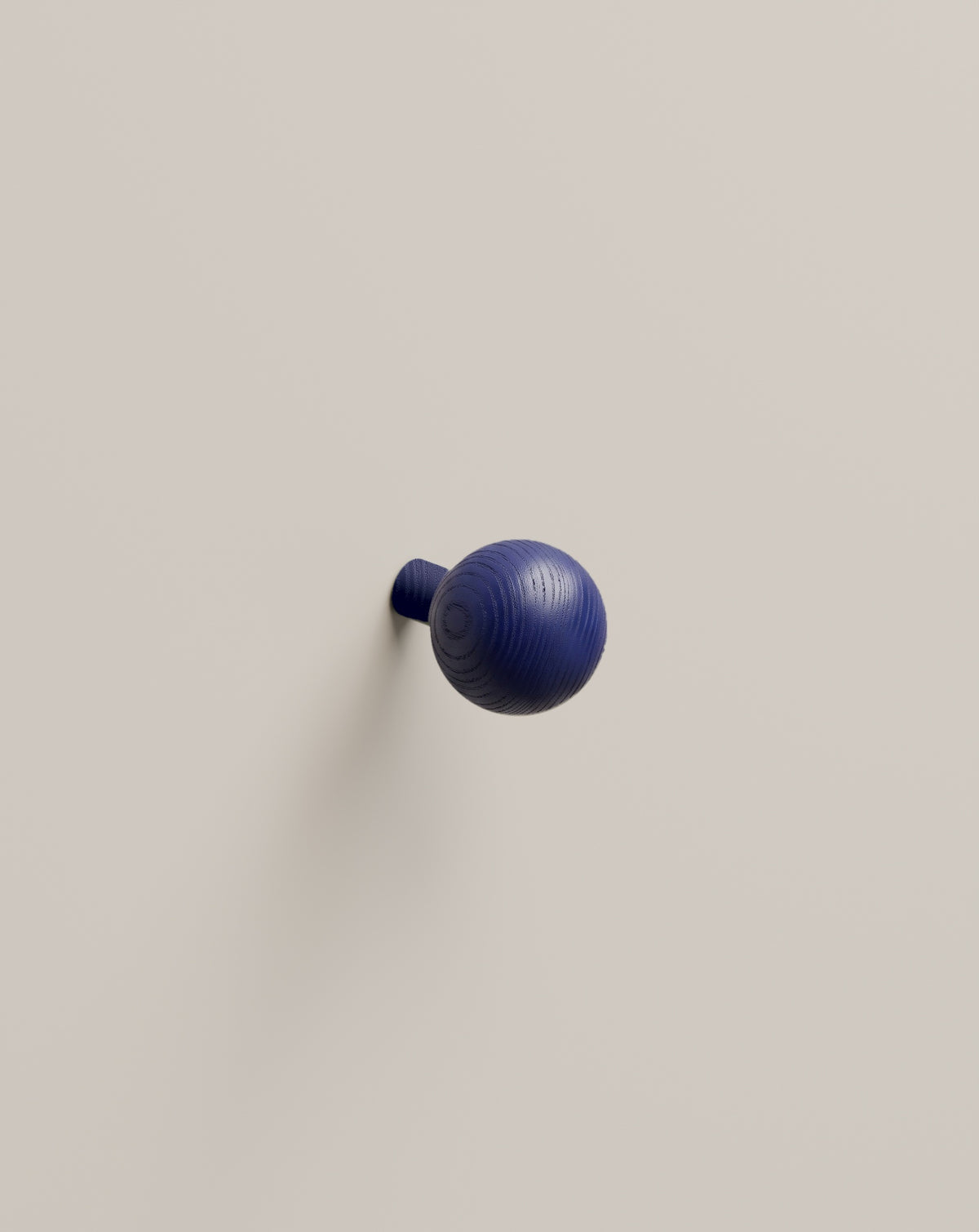 Gałka meblowa Globo 1 w kolorze Ultramaryna RAL 5002 – Filigrana